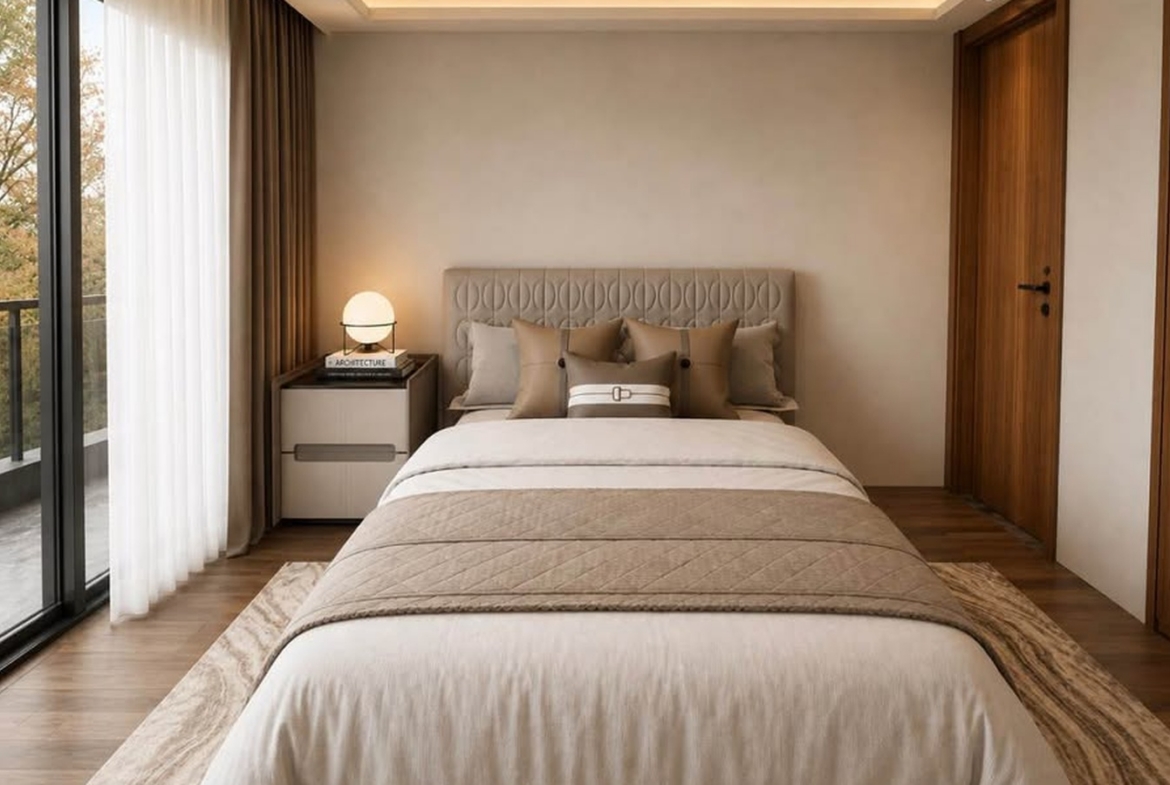 Modern Two-Bedroom Townhouse with Restaurant and Spa Privileges
