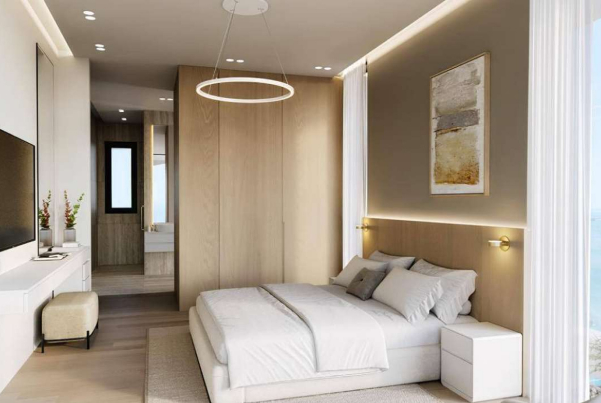 3-bedroom ground-floor apartment with a private garden and terrace.